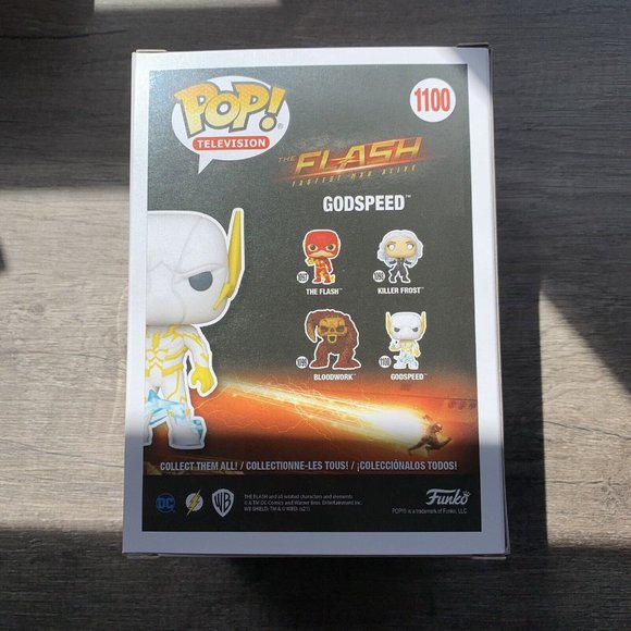 Funko Pop The Flash Godspeed Glow In The Dark - Picture 4 of 10